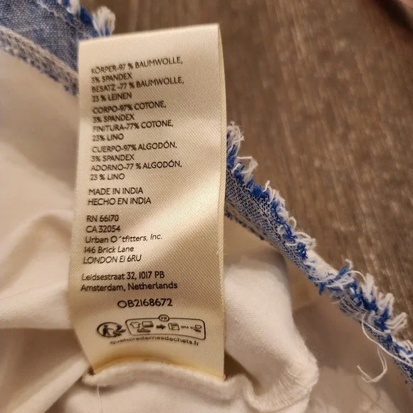 Anthropologie Sleeveless Ruched Ruffled Tee M‎ Coquette Western Coastal Cowgirl - Picture 13 of 14